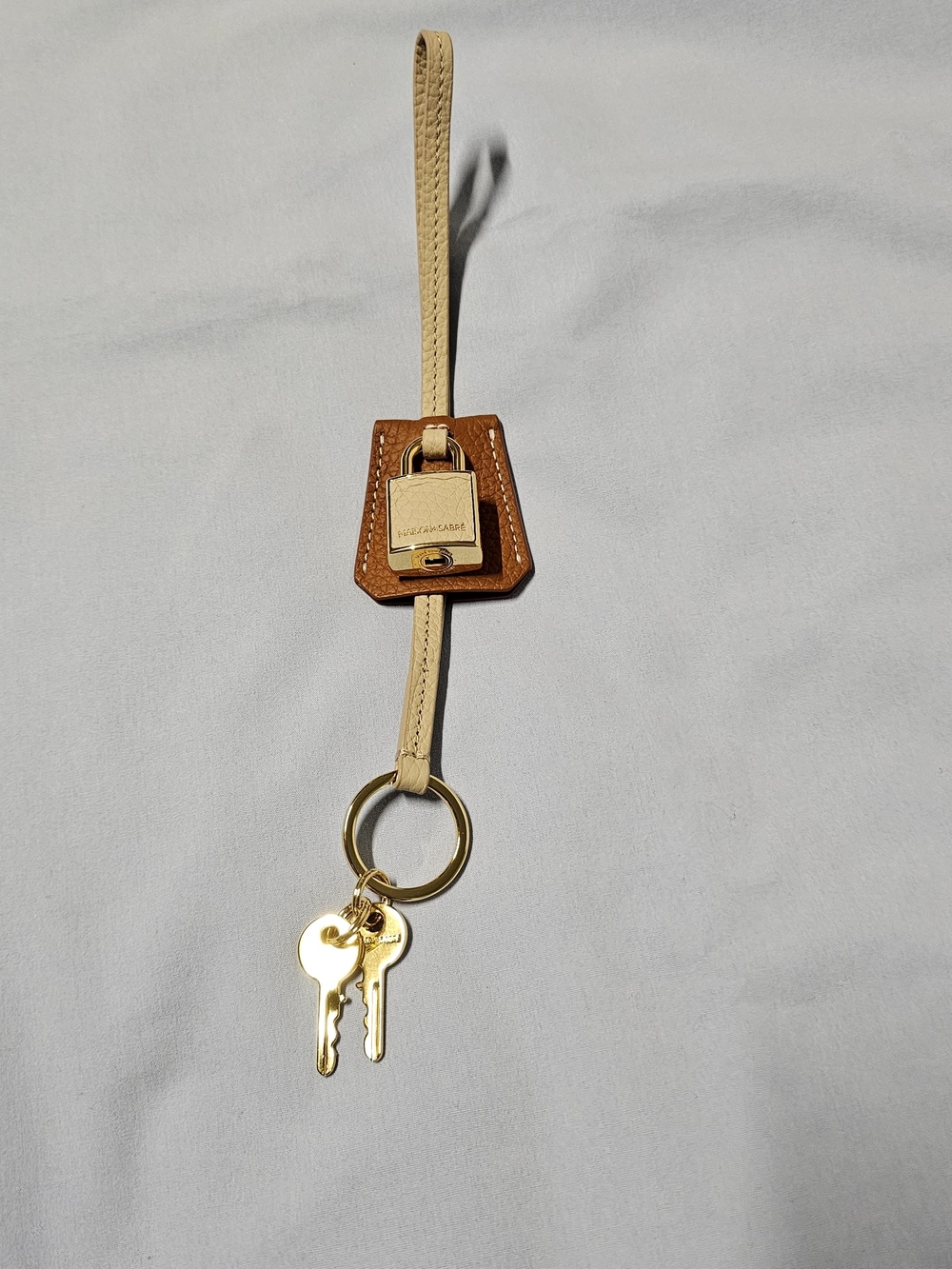 Maison de Sabre The SABRÉMOJI™ Padlock Charm in Pecan Nude - Picture 12 of 12